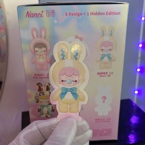 Nanci Bunny Costume Collectible Figure - Pink & Cream